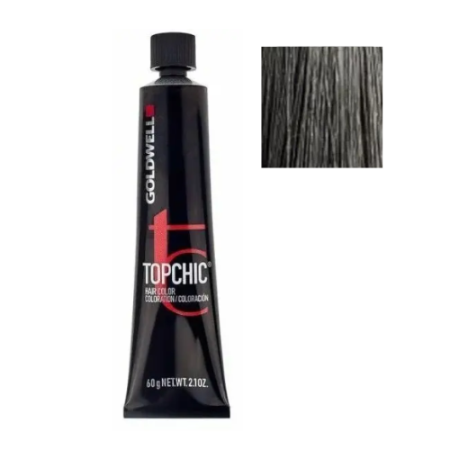 Стойкая профессиональная краска для волос - Goldwell Topchic Hair Color Coloration 4MG (Матовое золото)